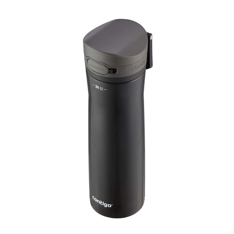 Contigo Jackson Chill 2.0 Stainless Steel Water Bottle with AUTOPOP Lid, 24oz, Licorice - Image 3