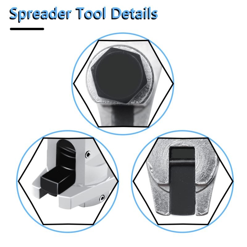 Automotive shock absorber claw separator lower support arm ball joint disassembly and installation general tool shock absorber claw expander - Image 3