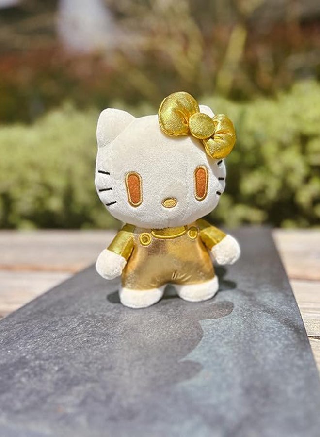 YuMe تمثال محشو سانريو DZNR هالو كيتي إصدار ذهبي 18 سم - Image 2