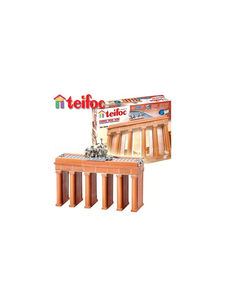 Teifoc Brandenburg Gate - Build with real Bricks & Cement  - Image 2