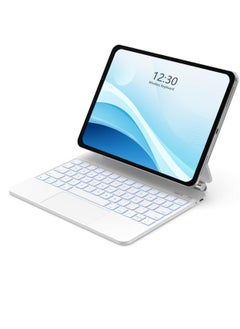 QPHWHFQ Magic Keyboard for iPad Air 13 inch(M3,2025 / M2,2024) and iPad Pro 12.9 Inch(6th/5th/4th/3rd Gen), Wireless Magnetic iPad Keyboard Case, Multi-Touch Trackpad, Backlit Keys, English  - Image 1