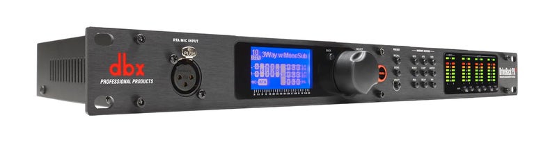 dbx DriveRack PA2 Two-Input, Six-Output Complete Loudspeaker Management Processor with LCD Display & USB Connector, Black, 3.80 x 11.00 x 22.00 inches - Image 4