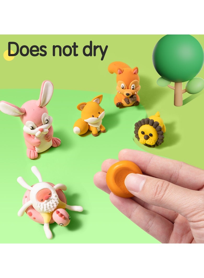 Deli دلي EY022 بلاستيسين 12 لون 165 جرام مع 15 قالب رقم - مثالي للنمذجة الإبداعية وأنشطة رياض الأطفال - Image 2