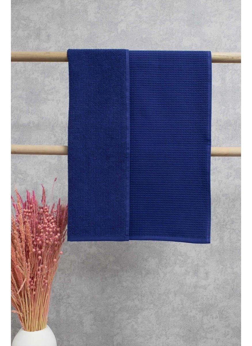 class 100% Cotton Inside Terry Outside Pique 50 x 90 Towel Honeycomb  - Image 3