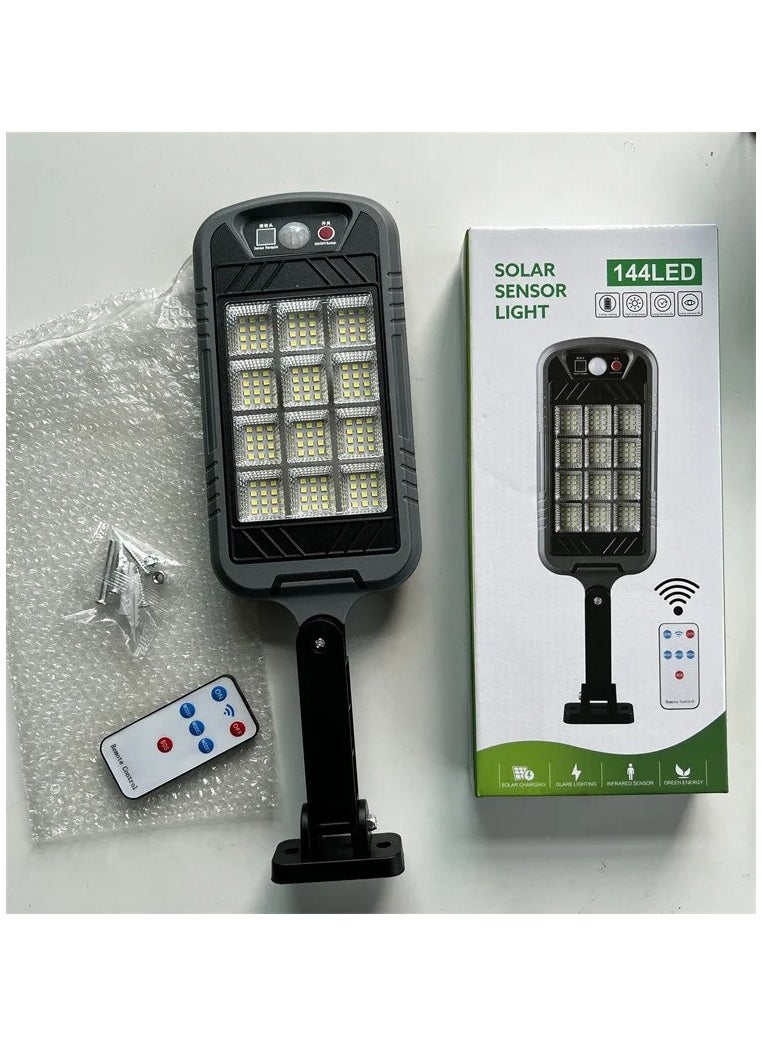SOLAR Solar Powered Led Wall Light Outdoor 144 COB Motion Sensor Waterproof IP65 Lighting for Garden Yard Street Lamps 2400mAh  - Image 3