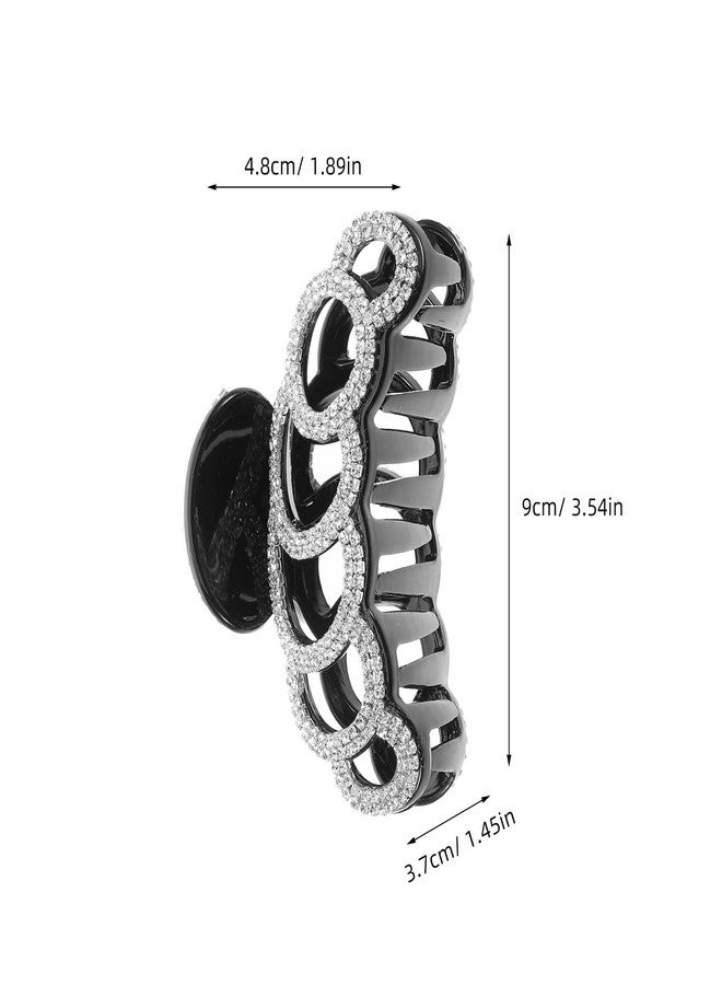 Lurrose Rhinestone Claw Hair Clips - Crystal Hair Claws, Large Hair Clips for Thick Hair - Image 3