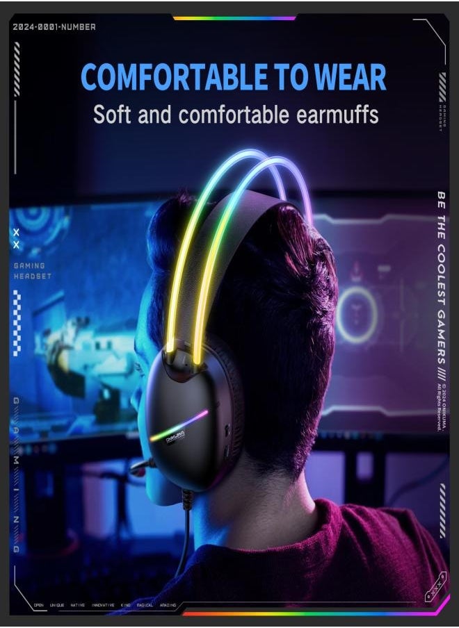 onikuma - ONIKUMA X33 Headset Gaming Wired USB typec Mobile Gaming Headset - Image 1