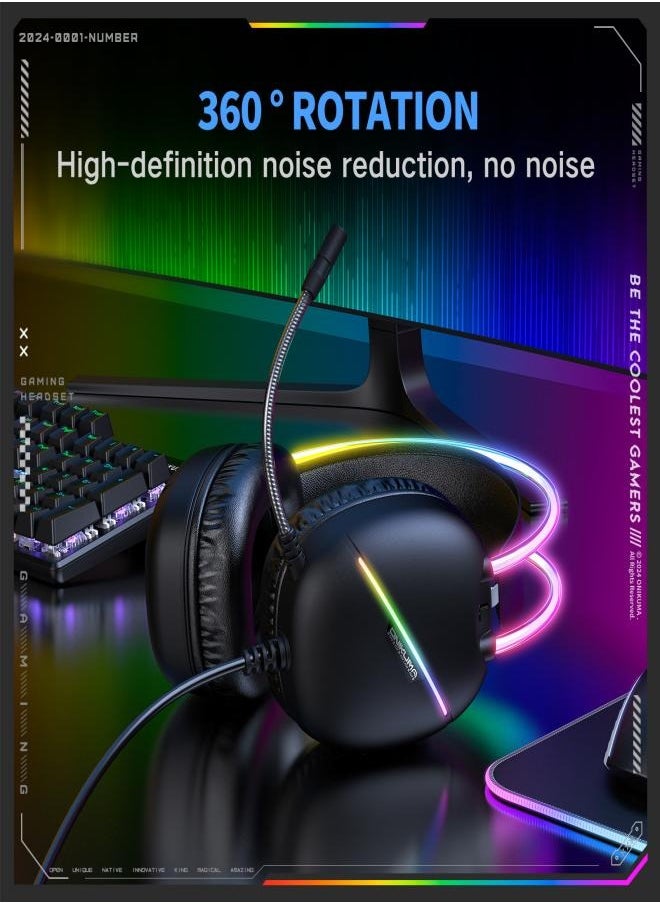onikuma - ONIKUMA X33 Headset Gaming Wired USB typec Mobile Gaming Headset - Image 1