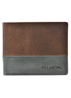 Billabong Mens Genuine Leather Brown Wallet