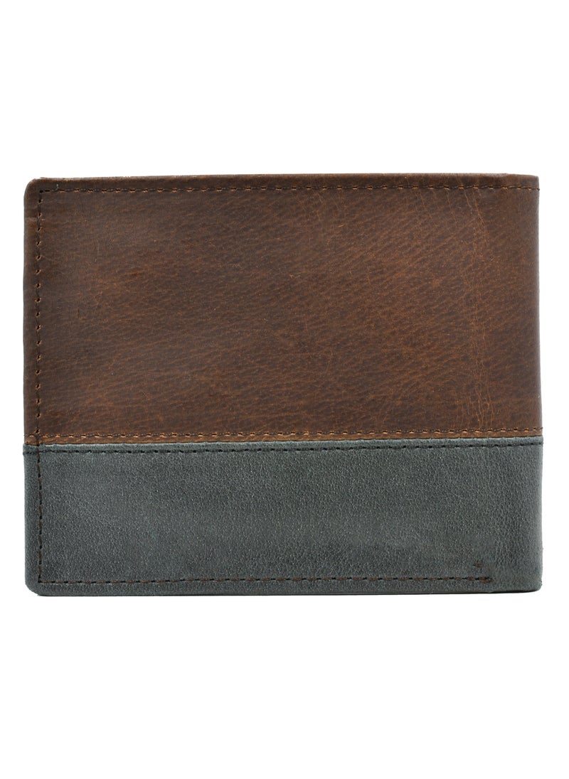 Billabong - Billabong Mens Genuine Leather Brown Wallet - Image 1