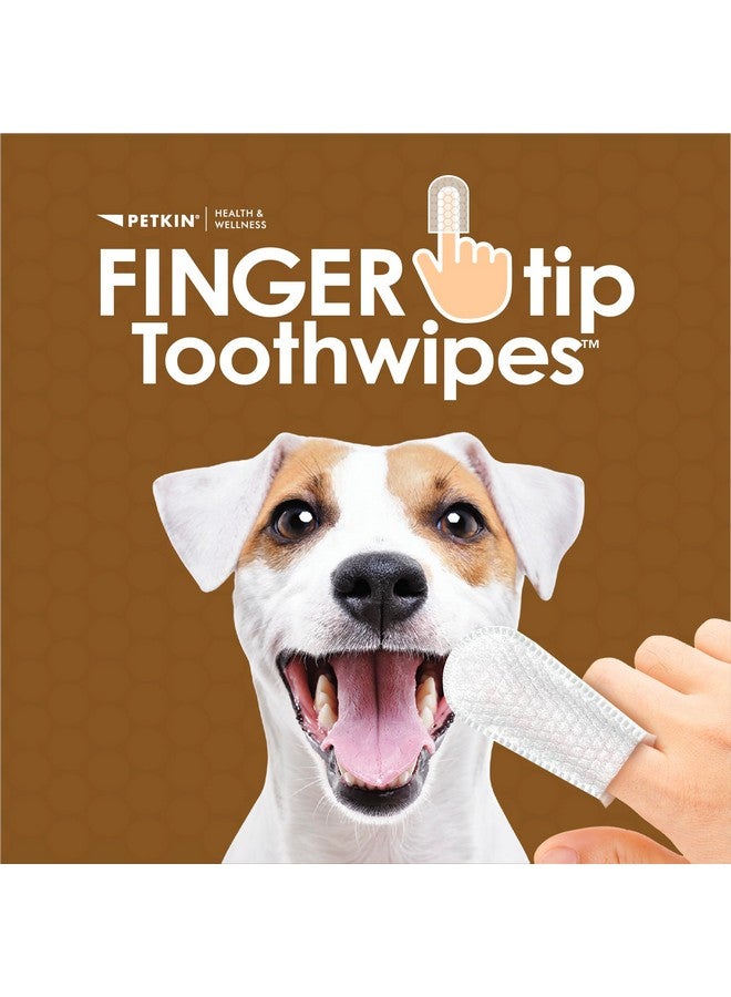 بيتكين مناديل تنظيف الأسنان من بيتكين للكلاب والقطط، 50 منديلًا للأصابع - سهلة الارتداء، ملائمة تمامًا، مصنوعة من نسيج ذي شعيرات دقيقة - تنظف الأسنان واللثة والبلاك والجير - مريحة، مثالية للمنزل والسفر - زبدة الفول السوداني - Image 2