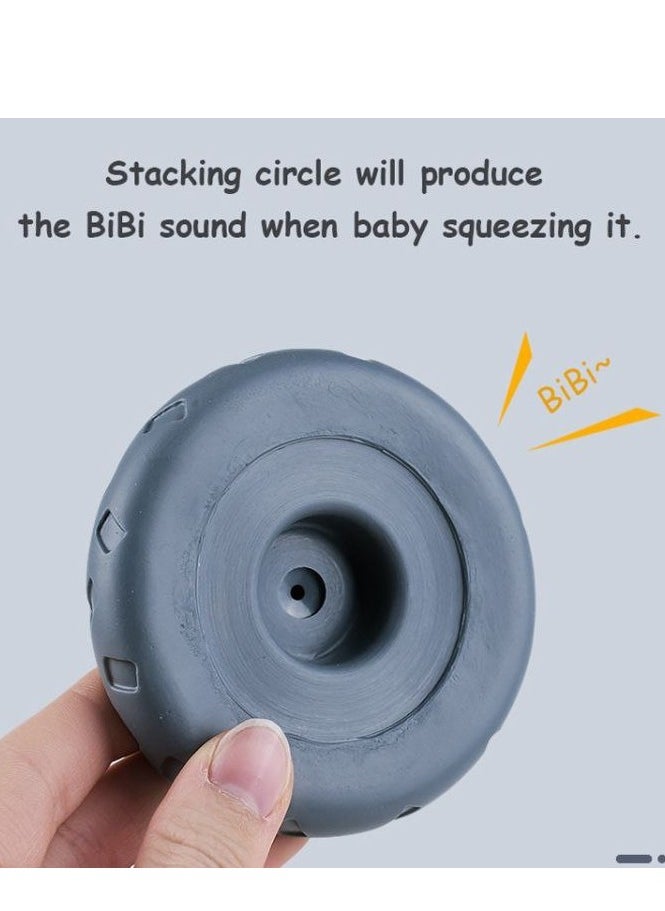Koala silicone ring tower game - educational game for kids  - Image 2