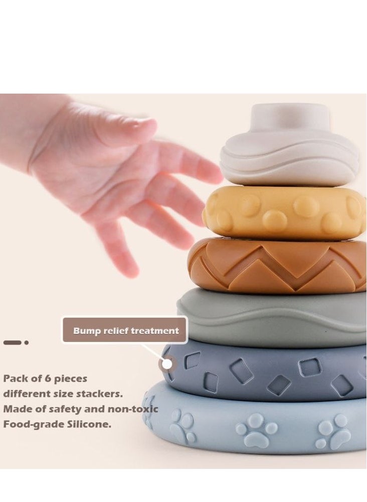 Koala silicone ring tower game - educational game for kids  - Image 3