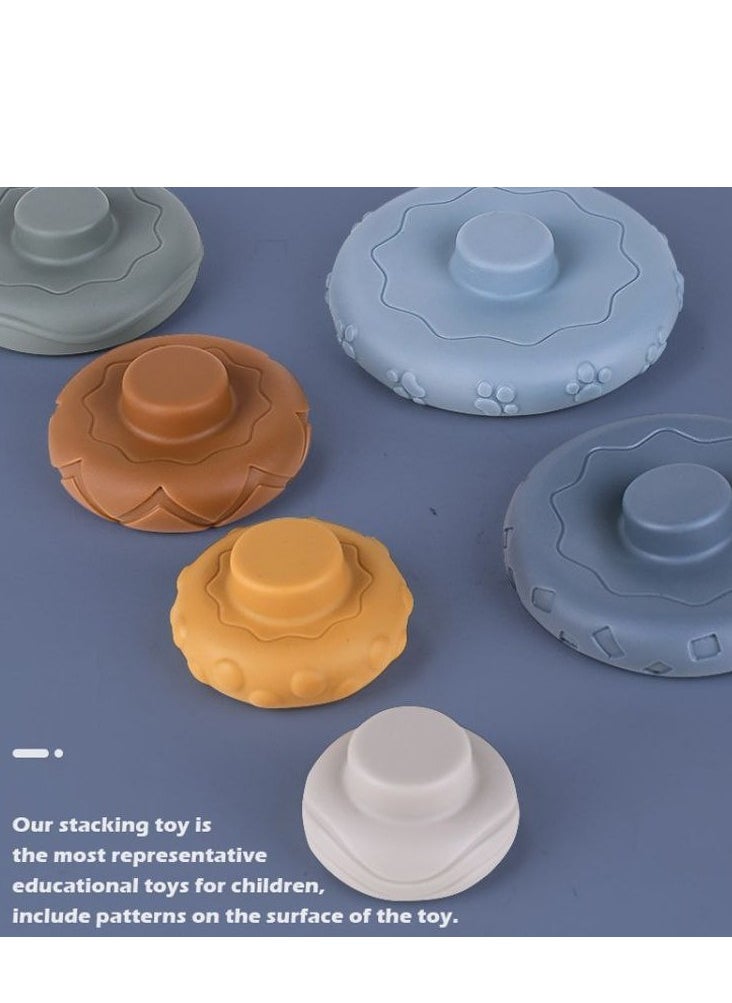 Koala silicone ring tower game - educational game for kids  - Image 4