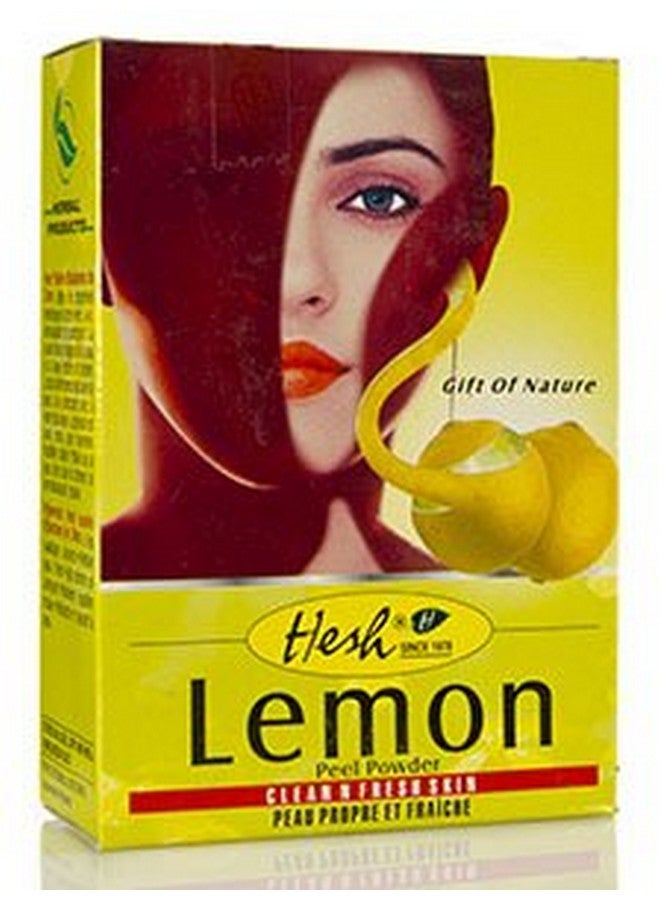 هيش مسحوق أعشاب طبيعية ١٠٠٪ من هيش فارما، ١٠٠ غرام (٣.٥ أونصة) (مسحوق قشر الليمون، عبوتان)