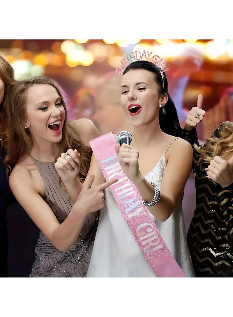 ليكسادا 2 قطعة/مجموعة تيجان أعياد الميلاد للنساء، طقم وشاح عيد ميلاد فتاة عيد الميلاد وتاج عيد الميلاد للنساء، طقم تاج عيد الميلاد للنساء، طوق رأس فتاة عيد الميلاد من حجر الراين الأميرة عقال عيد الميلاد وشريط مستلزمات الحفلات، هدية للأطفال من عمر 3 سنوات فأكثر - Image 4