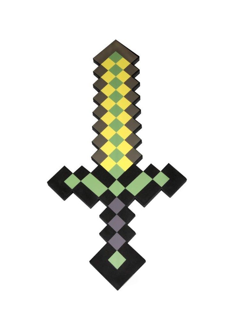 JUNYOUK Diamond Enchanted Sword Minecraft Toy For Kids Fans Players - Image 1
