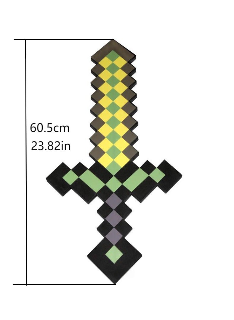 JUNYOUK Diamond Enchanted Sword Minecraft Toy For Kids Fans Players - Image 4