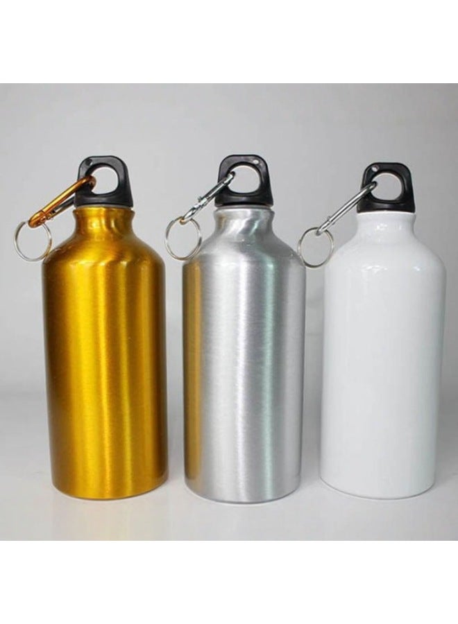 Silver Outdoor White Coated Blank Sports Heat Transfer Aluminum Kettle Kettle Sports Kettle Logo Kettle Sublimation-Colour:White-Capacity:750ML - Image 3