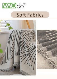 VAOdo 3 Seat Chenille Sofa Slipcover, Soft Four Seasons Universal Sofa Cover, Simple and Fresh Style All-Inclusive Sofa Cloth Pet scratch Prevention Furniture Cover  - Image 5
