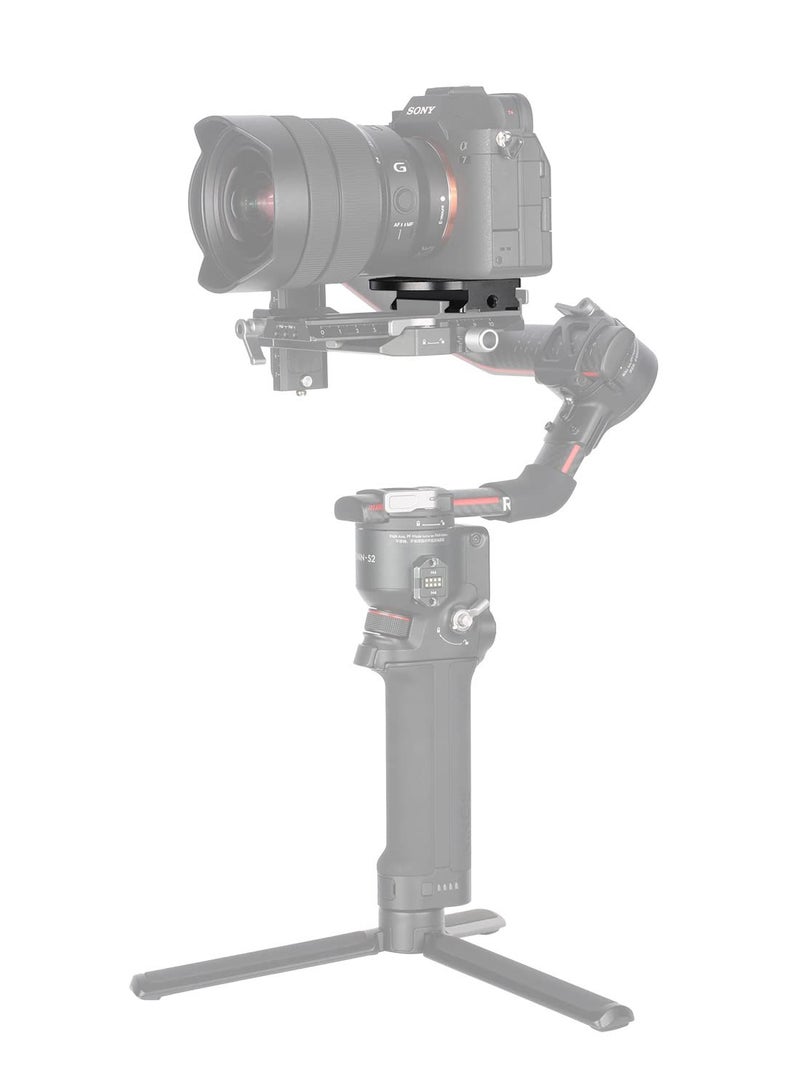 Riser Plate for DJI RS2, RSC2, RS3, RS3 PRO Gimbal - Quick Release Arca Standard Plate for Increased Height and Stability  - Image 2