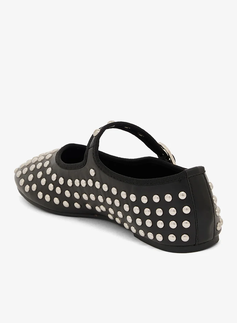 RAID  Casiee Studded Ballerinas for Women | Best Price UAE