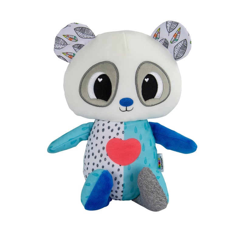 Lamaze Lamaze Soothing Heart Panda Plush Lullaby Stuffed Animal Vibrating Baby Soother Includes Calming Glowing Heartbeat and 3 Lullabies Baby Light Up Toys and Musical Toys Ages 9 Months and Up