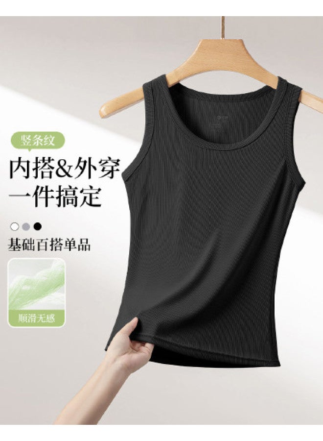 Fenton women's Round Neck Wide Strap Camisole - Versatile Layering Piece With Side Coverage - Image 1
