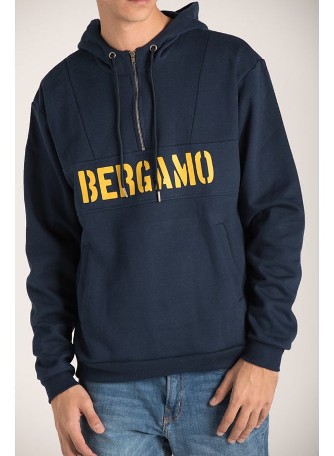 Marco Bergamo SWEATSHIRT WITH  QUARTER-ZIP - Image 2
