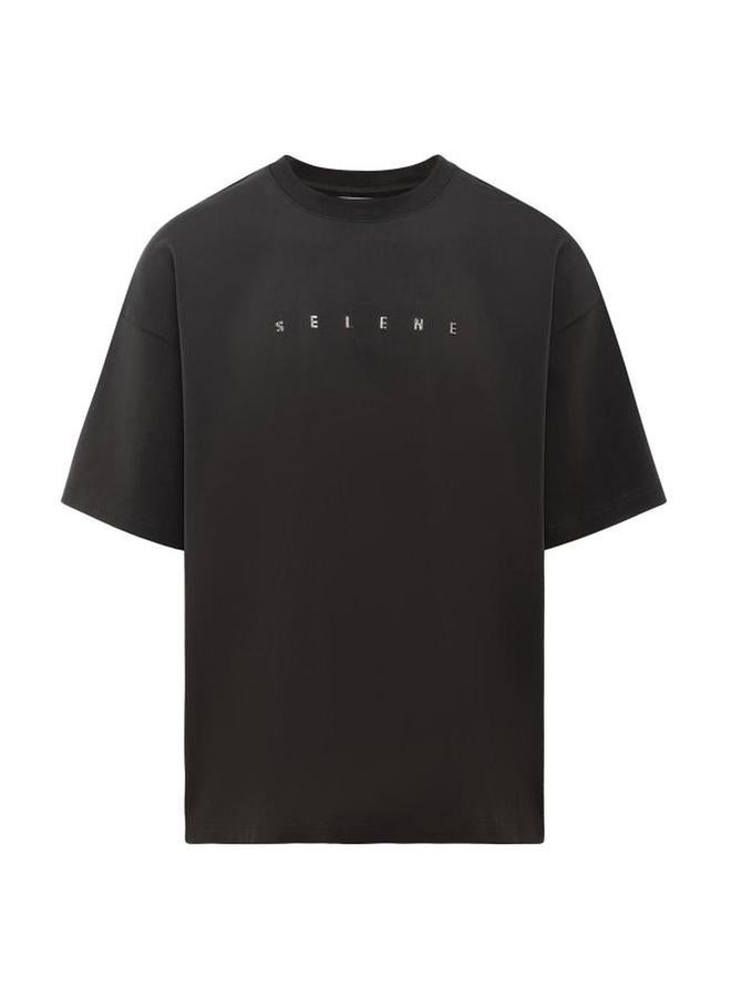 Selene Unisex - Logo Print Oversized T-Shirt - Image 1