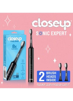 Closeup Sonic Expert Black Rechargeable Toothbrush  - Image 3