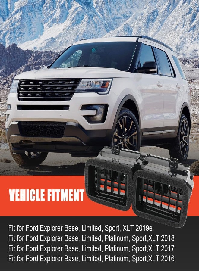 BUSIDN FB5Z-19893-AD OEM Center Dash Air Vent Fit for Ford Explorer 2016-2019 - Image 3