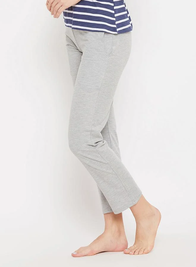 Clovia Clovia Solid Straight Pyjama with Elastic Waistband