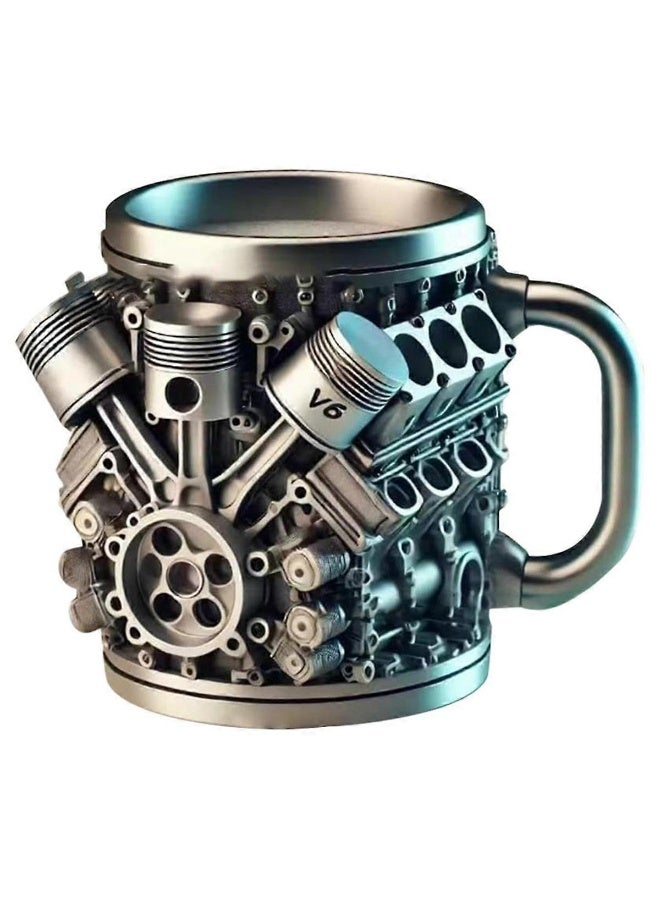 Fighter Gifts V6 ENGINE MUG ART DESIGN - Image 1