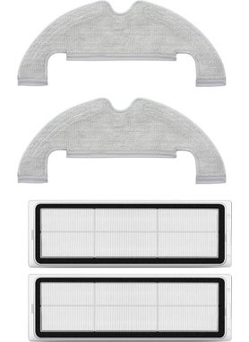 robotyedek Xiaomi X10 Compatible Spare Mop and Hepa Filter-4 Pieces  - Image 1