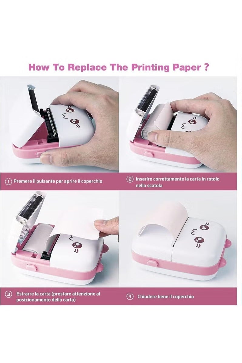 Small Bluetooth thermal printer without ink  - Image 3