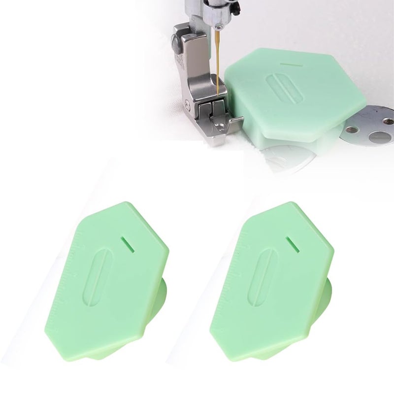 MAQOiW MAQOiW Magnetic Seam Guide for Sewing Machine Multifunctional Polygonal Hemmer Guide with Scale New Upgraded MultiPurpose Stitch Positioner Universal Sewing Machine Attachment Accessory Supplies  - Image 1