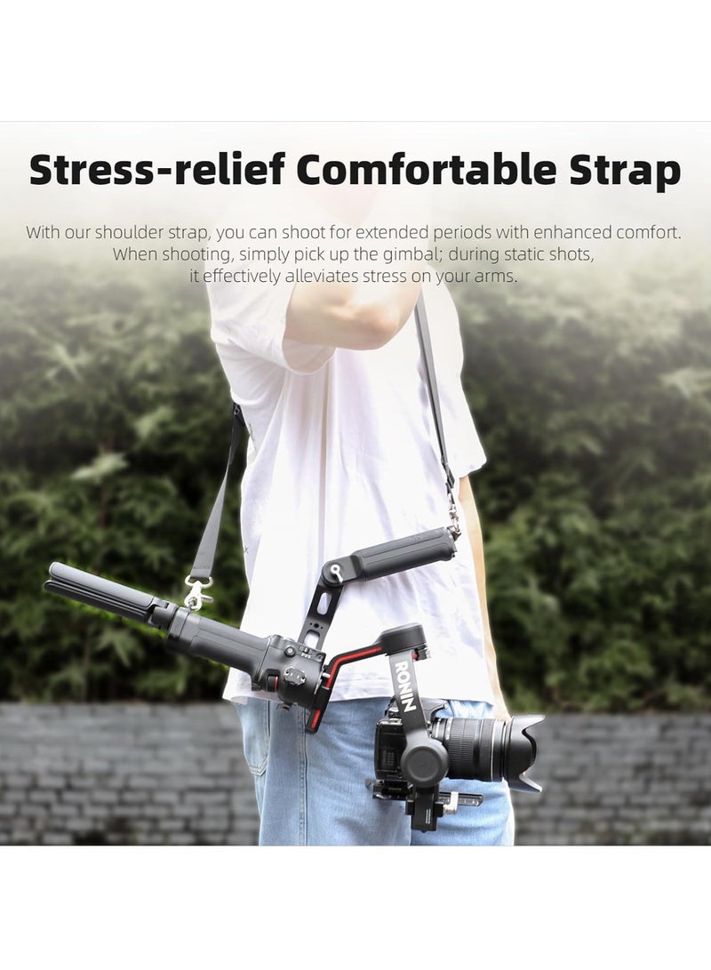 Sunnylife Gimbal Stabilizer Lanyard Decompression Shoulder Strap for DJI RS 3/RS 4/RS4 PRO Aluminum Alloy Fixed Base Gimbal Stabilizer Accessories  - Image 4