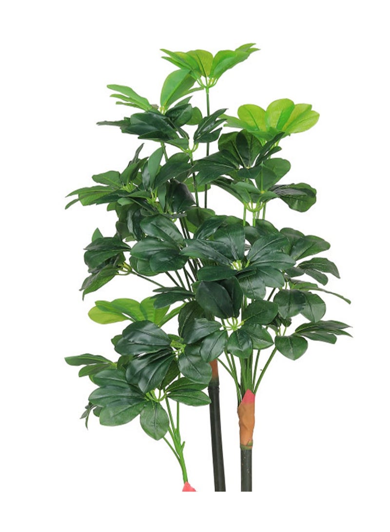 تالا شجرة شفليرا صناعية بثلاثة فروع بارتفاع 155 سم – ديكور داخلي أنيق يضفي لمسة طبيعية على المنزل والمكتب - Image 3