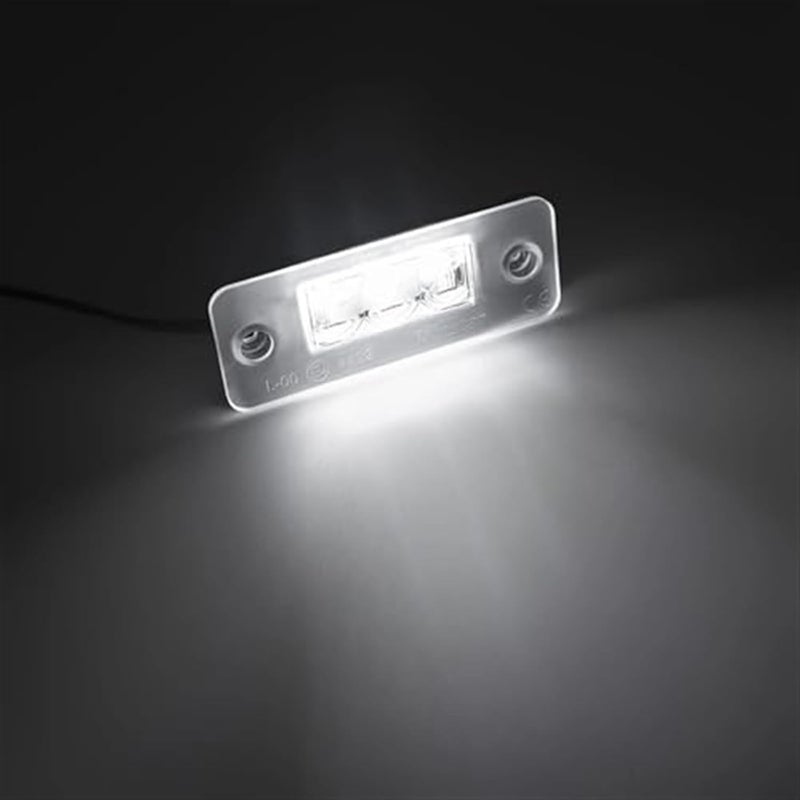 Wivplex Car Rear White License Plate Light for A8 D3 (2002-2010) - Image 2