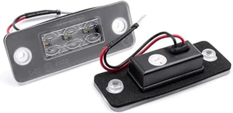 Wivplex Car Rear White License Plate Light for A8 D3 (2002-2010) - Image 1