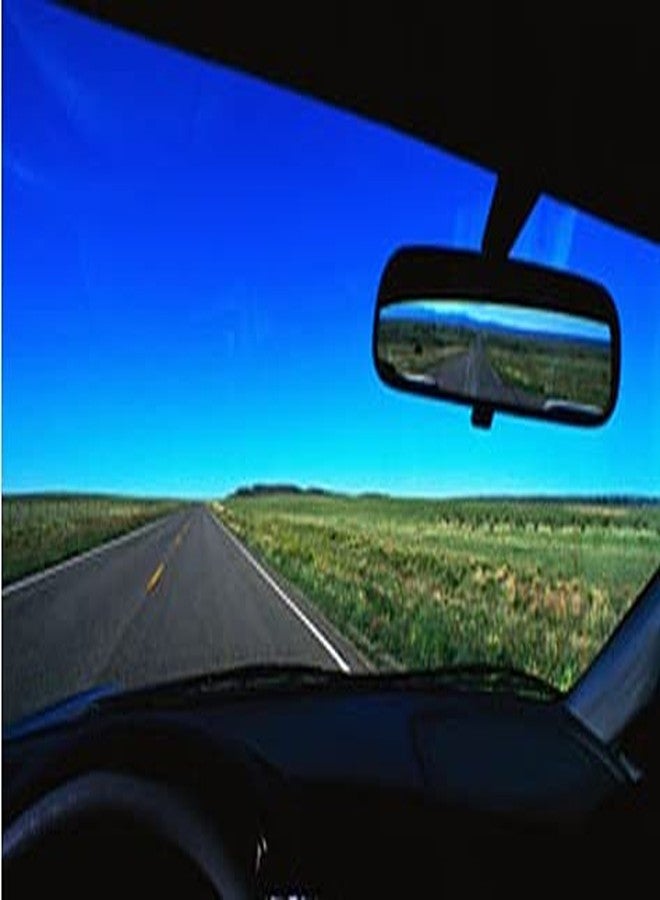 Station Mania Sunvisor Film Strip for Attachment to Windscreen Gradual Color Transparent Smoked Effect of Tint Without Reflections Non-Metallic. Indoor Application at The top for Shading and Filtration - Image 5