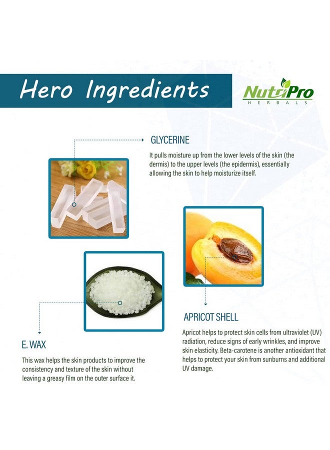 NutriPro Diamond Scrub|Deep Exfoliating|Enriched With Real Diamond Dust|Improve Overall Skin Texture|Refresh & Energetic Skin|Miniral & Cruelty Free 100gm - Image 5