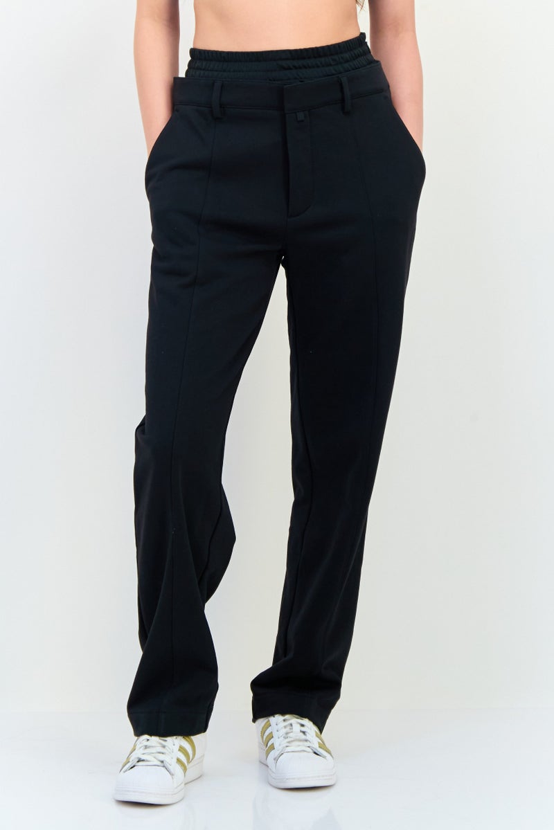 adidas Originals Women Sportswear Fit Training Track Pants, Black  - Image 1