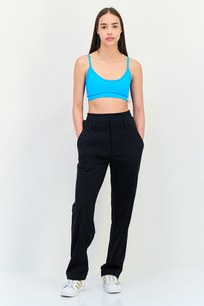adidas Originals Women Sportswear Fit Training Track Pants, Black  - Image 4