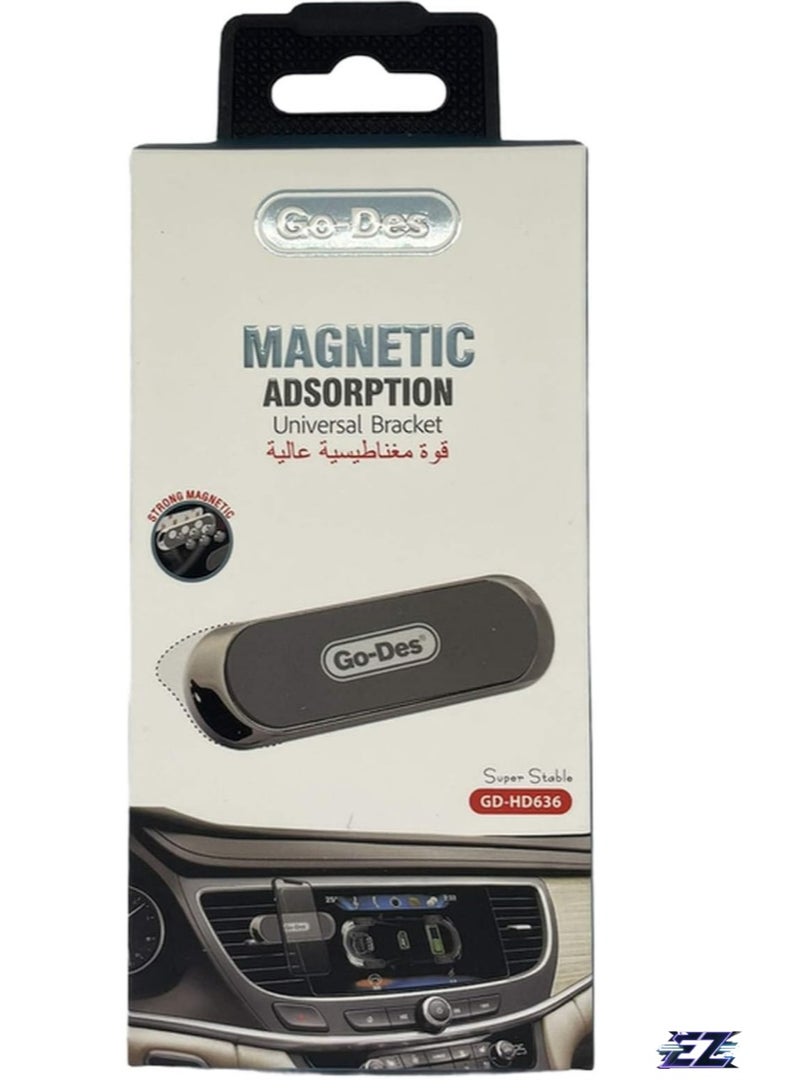 ELTRAZONE GD-HD636 Magnetic Adsorption Holder – Strong Magnetic Phone Mount for Cars, Desk, and Home Use - Image 1