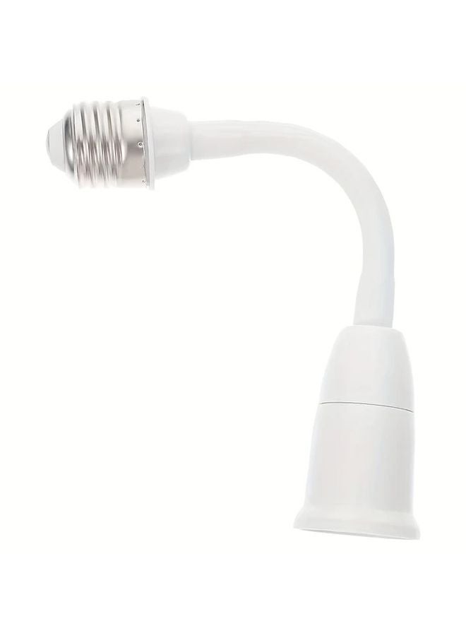 1 قطعة حامل مصباح تحويل من E27 إلى E27، قاعدة مصباح LED بطول 20 سم (7.9 بوصة)، مقبس طويل - Image 4