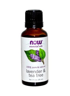 now Now Foods Lavender And Tea Tree Blend Essential Oil Clear 30ml 
