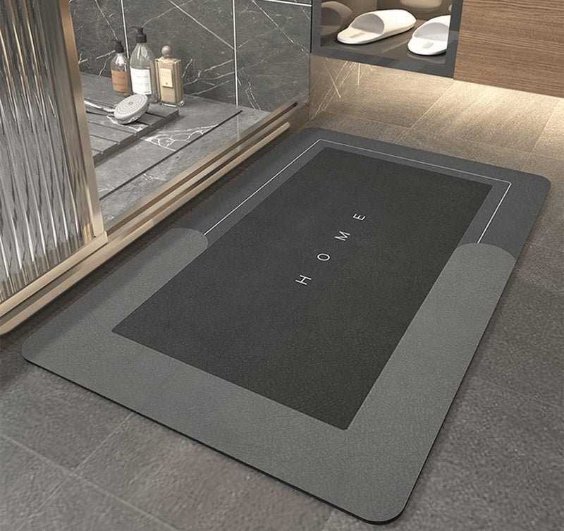 AAZEEM Doormat, Quick-Drying Doormat Mats|Super Absorbent Living Room Floor Mat- Rubber Non-Slip Bottom|Easy to Clean Doormat Rugs|Doormats for Rooms|Rubber Door Mat|Rectangle|40x60cm| - Image 1