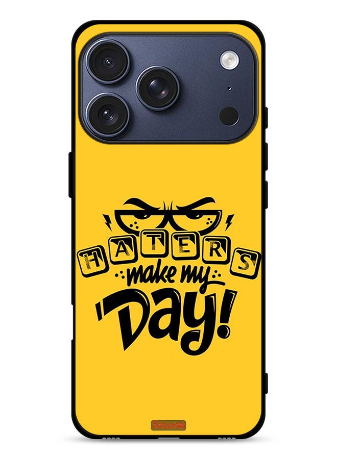 Tolwak Apple iPhone 17 Pro Protective Case Cover Make My Day - Image 1